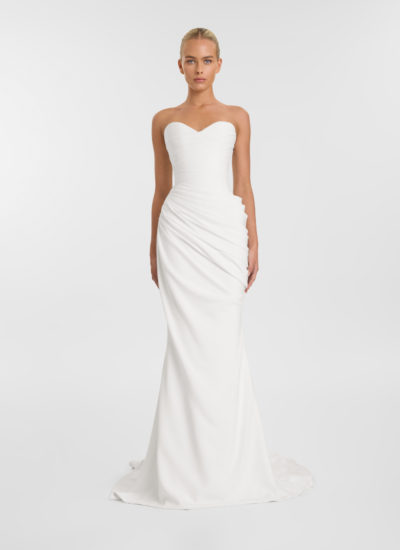 Chosen by KYHA Sunday Modern strapless wedding dresses Adelaide