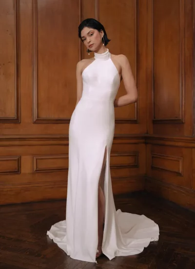 Jenny Yoo Justine halter neck wedding dresses adelaide